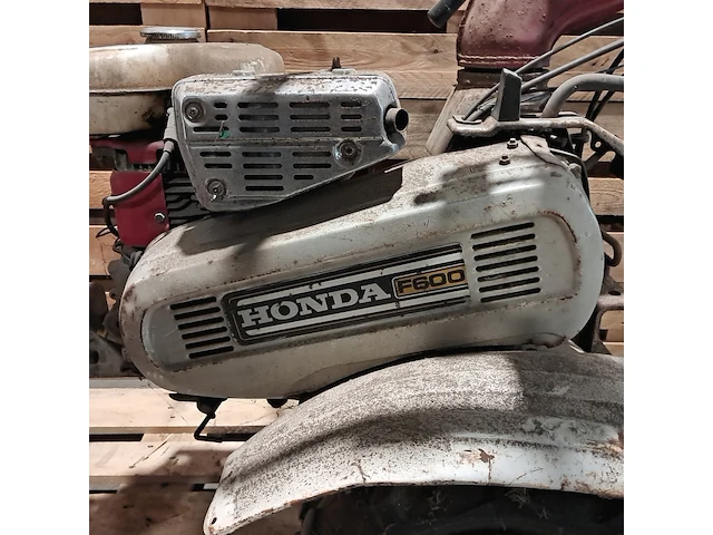 Werktuigdrager, honda, f600, met tielbürger sneeuw- en grondschuif - afbeelding 16 van  21