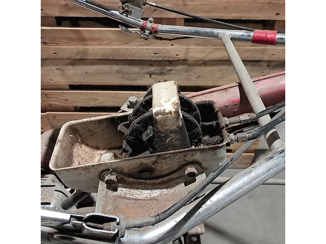Werktuigdrager, honda, f600, met tielbürger sneeuw- en grondschuif - afbeelding 19 van  21