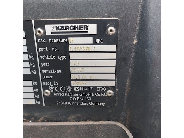 Werktuigdrager, karcher, mic 50, 2013 - afbeelding 42 van  47