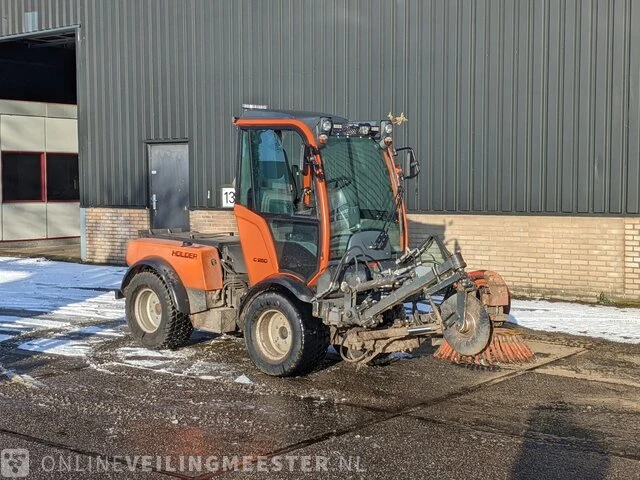 Werktuigendrager met kantensteker en borstel max holder, 212, bouwjaar 2015 - afbeelding 1 van  43