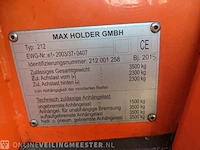 Werktuigendrager met kantensteker en borstel max holder, 212, bouwjaar 2015 - afbeelding 17 van  43