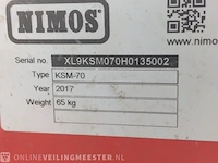 Werktuigendrager nimos, dh-trac okb-70 met veger- en kantensnijder, bouwjaar 2012 | 741h. | t-83-bzr - afbeelding 14 van  37