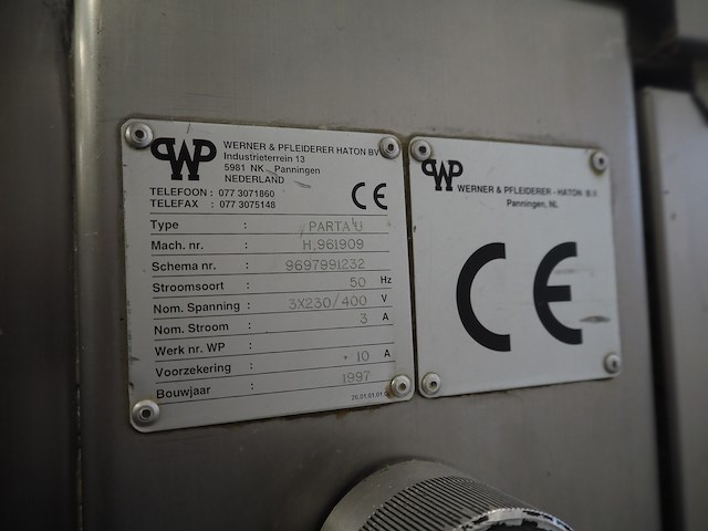 Werner & pfleiderer haton bv - afbeelding 9 van  9