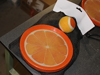 Werpspel oranje 1 set - afbeelding 2 van  3