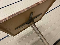 Werzalit 70x70cm terrastafel (7x) - afbeelding 3 van  3