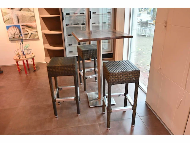 Werzalit rvs bar set - afbeelding 1 van  3