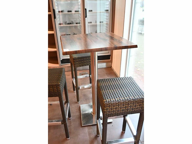 Werzalit rvs bar set - afbeelding 2 van  3