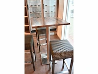 Werzalit rvs bar set - afbeelding 2 van  3