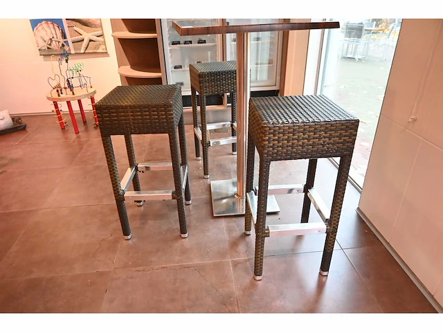 Werzalit rvs bar set - afbeelding 3 van  3