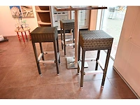 Werzalit rvs bar set - afbeelding 3 van  3