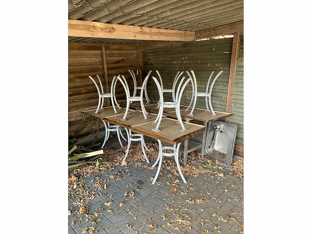 Werzalit terrastafel (10x) - afbeelding 6 van  6