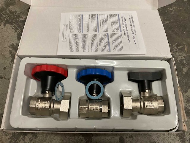 Wesa horizontaal 86100001 set á 3 stuks pompgroep armaturen (2x) - afbeelding 4 van  4