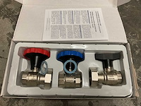 Wesa horizontaal 86100001 set á 3 stuks pompgroep armaturen (2x) - afbeelding 4 van  4