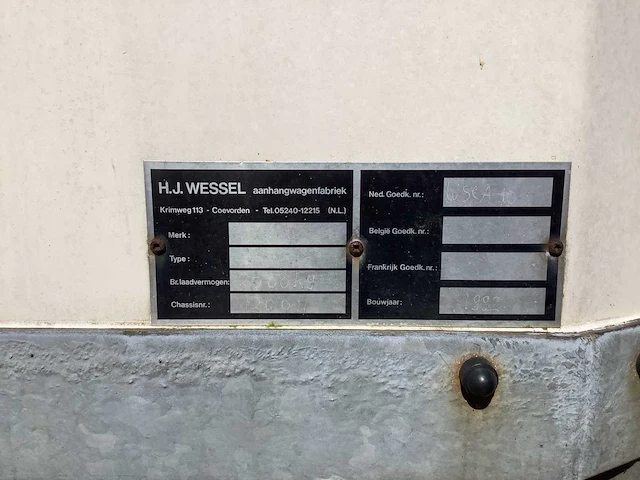 Wesco - p-2065 - paardentrailer - afbeelding 8 van  11