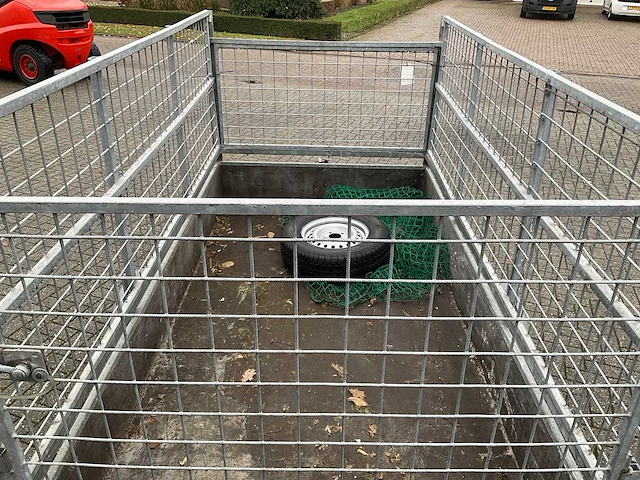 Wesco ongeremd aanhangwagen - afbeelding 4 van  5