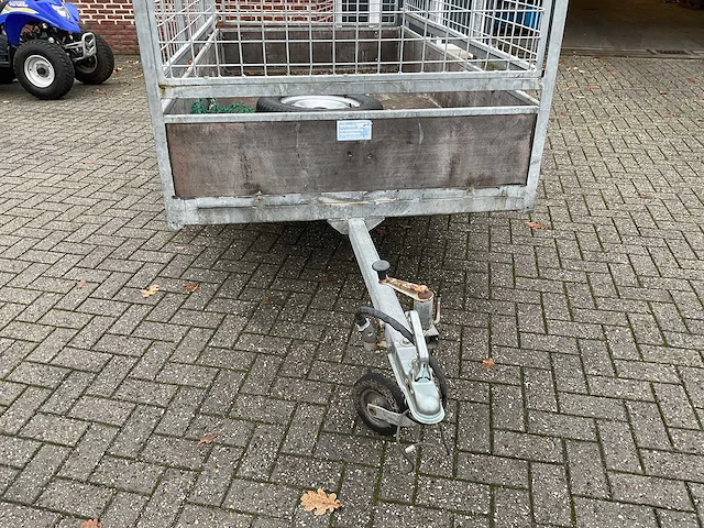 Wesco ongeremd aanhangwagen - afbeelding 5 van  5