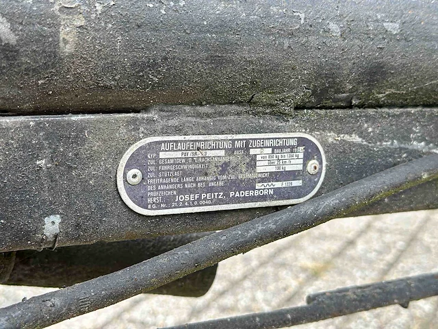 Wesco p 2015 paardentrailer 1981, 78-29-wr - afbeelding 13 van  17
