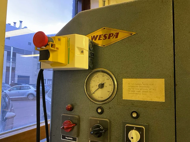 Wespa as 4 lintzaagmachine - afbeelding 3 van  12