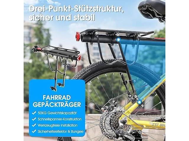 West biking bagagedrager mountainbike - afbeelding 4 van  4
