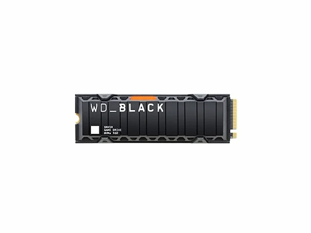 Western digital black sn850 1tb m.2 2280 pcie gen4 nvme gaming ssd with heatsink works with playstation 5 up to 7000 mb/s read speed - afbeelding 1 van  3