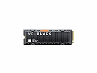 Western digital black sn850 1tb m.2 2280 pcie gen4 nvme gaming ssd with heatsink works with playstation 5 up to 7000 mb/s read speed - afbeelding 1 van  3
