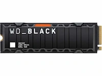 Western digital black sn850x - interne ssd met heatsink - nvme m.2 - ps5 compatibel - 1 tb - afbeelding 1 van  2