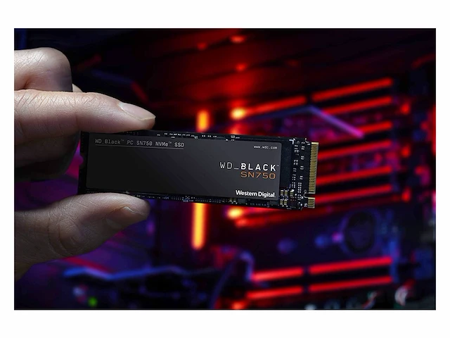 Western digital sn750 - interne ssd - 1 tb - zonder heatsink - m.2 - afbeelding 2 van  3