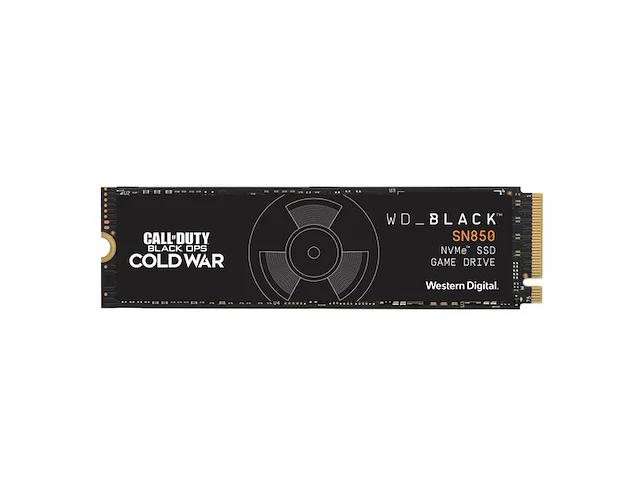 Western digital sn850 nvme ssd van 1 tb call of duty: zwart ops cold war special edition - afbeelding 1 van  4