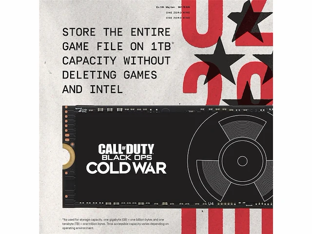 Western digital sn850 nvme ssd van 1 tb call of duty: zwart ops cold war special edition - afbeelding 2 van  4
