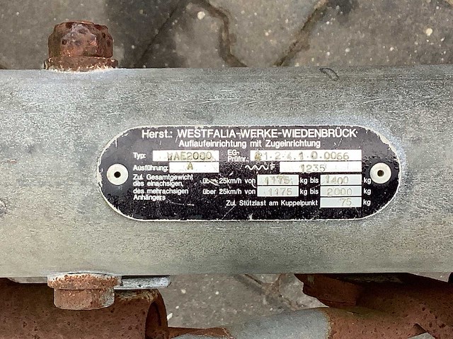 Westfalia - 120882f - paardentrailer - afbeelding 4 van  14