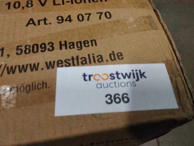 Westfalia - hegge- en kantenschaar op accu. - afbeelding 3 van  3