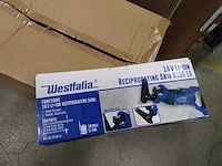 Westfalia - reciprozaag werkt op accu. excl. accu en oplader. - afbeelding 2 van  4