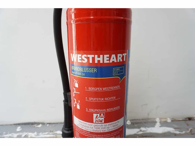 Westheart - 6l - brandblusser (3x) - afbeelding 2 van  5