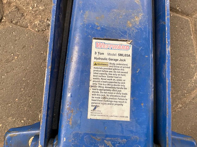 Westward 5ml65a garagekrik - afbeelding 5 van  5