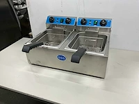 Wf-102 dubbele friteuse - afbeelding 1 van  9