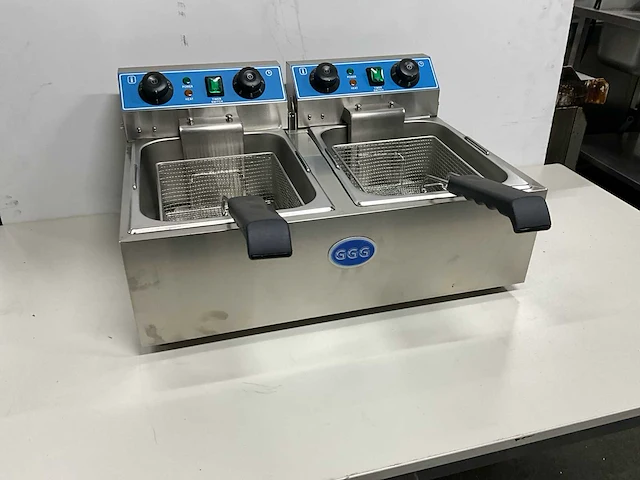 Wf-102 dubbele friteuse - afbeelding 2 van  9
