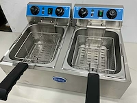 Wf-102 dubbele friteuse - afbeelding 3 van  9