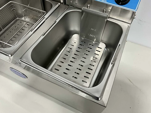 Wf-102 dubbele friteuse - afbeelding 4 van  9