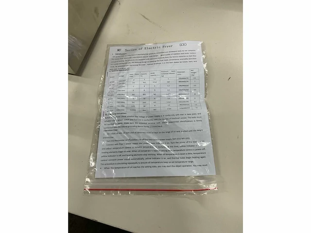 Wf-102 dubbele friteuse - afbeelding 8 van  9
