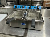 Wf-102 dubbele friteuse - afbeelding 1 van  9