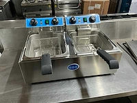 Wf-102 dubbele friteuse - afbeelding 2 van  9