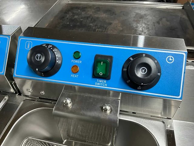 Wf-102 dubbele friteuse - afbeelding 6 van  9