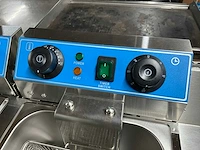 Wf-102 dubbele friteuse - afbeelding 6 van  9