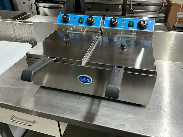 Wf-102 dubbele friteuse - afbeelding 7 van  9