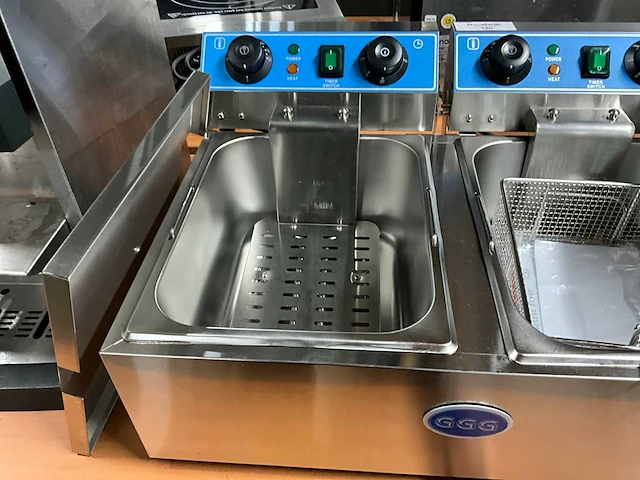 Wf-102 dubbele friteuse - afbeelding 4 van  6