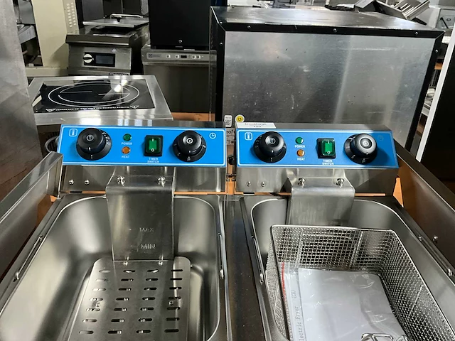 Wf-102 dubbele friteuse - afbeelding 5 van  6