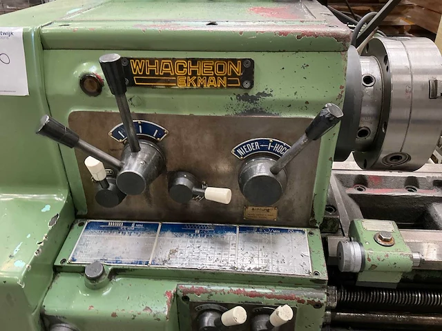 Whacheon wl435x1000l universele draaibank - afbeelding 11 van  15