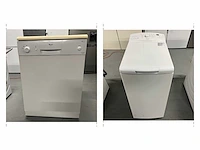 Whirlpool - - whirlpool vaatwasser + whirlpool wasmachine bovenlader - afbeelding 1 van  15