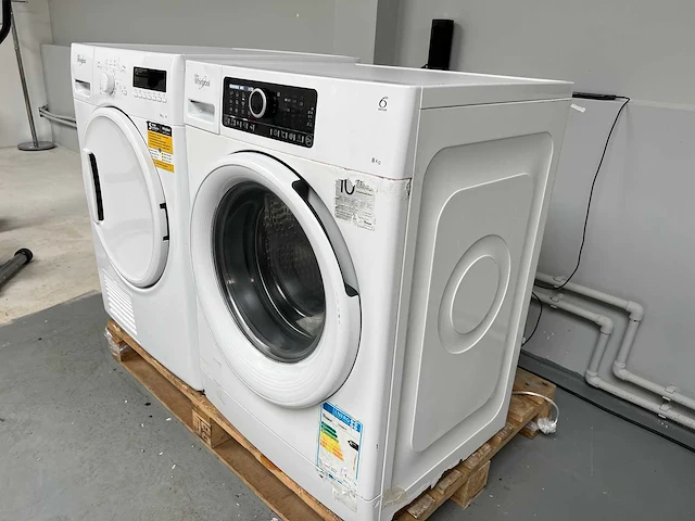 Whirlpool - wasmachine + whirlpool droger - afbeelding 4 van  12