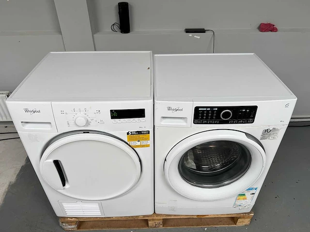 Whirlpool - wasmachine + whirlpool droger - afbeelding 5 van  12